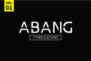 Abang: A Vintage Sans Serif Font for Editorial Design