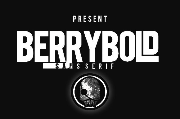 Berrybold: The Bold Sans Serif Font for Makers