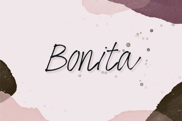 Bonita Script Font Review for Handmade Brands