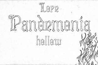 Designing with Lore Pandemonia Hollow Typeface