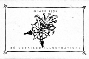 Elevate Your Crafts with the Chaos 1996 Typeface