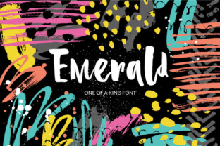 Emerald Font Review: A Unique Brush Typeface for Branding
