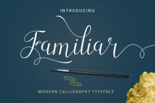 Familiar: The Handwritten Font for Makers and Sellers