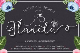 Flanela Typeface Review: A Script for Editorial Elegance