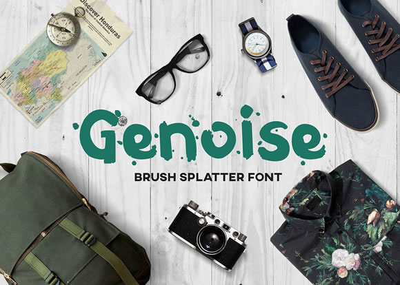 Genoise: A Handmade Brush Typeface for Editorial Stories