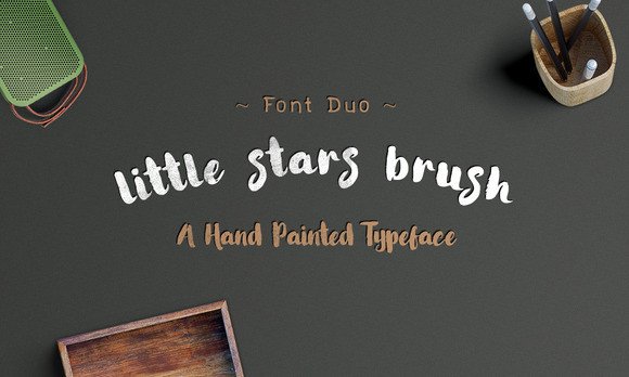 Little Stars Brush: A Designer's Take on Handwritten Branding
