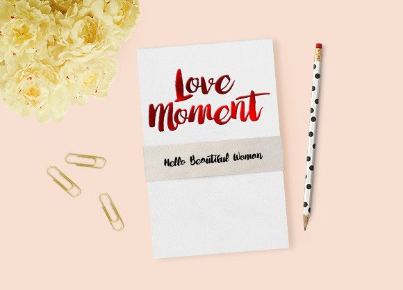 Love Moment Font Review: A Stunning Script for Designers
