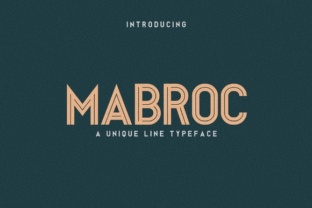 Mabroc: The Unique Sans Serif Font for Modern Branding