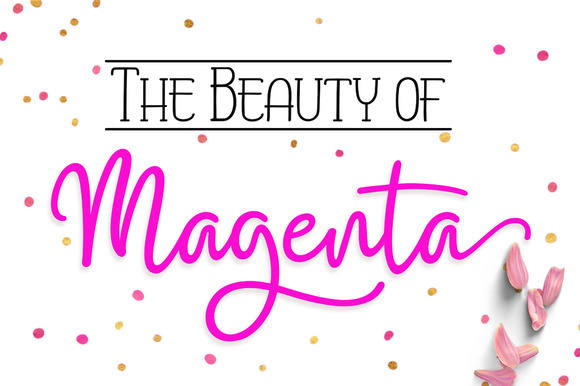 Magenta Font Review: Elegant Script for Makers