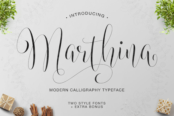 Marthina Font Review: An Aristocratic Script for Branding