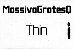 Massiva Grotesq Thin: A Minimalist Sans Serif for Modern Design