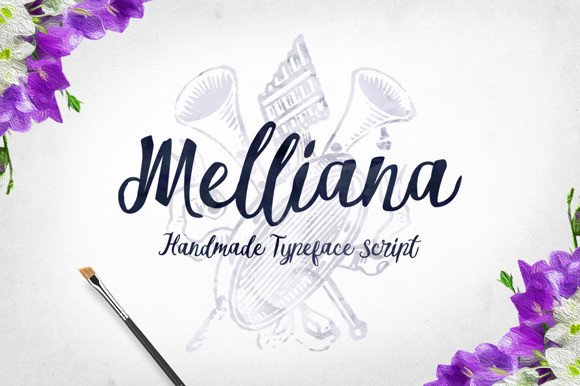 Melliana: The Script Font for Scroll-Stopping Visuals