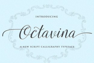 Octavina: The Script Handwritten Font for High-Impact Campaigns