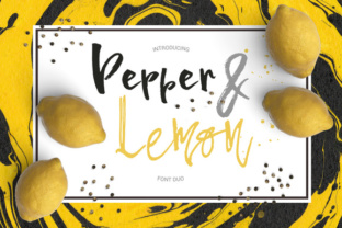Pepper Lemon Font Review: A Dynamic Script Duo for Designers