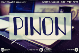 Pinon Font: A Handmade Sans Serif for Modern Web Design