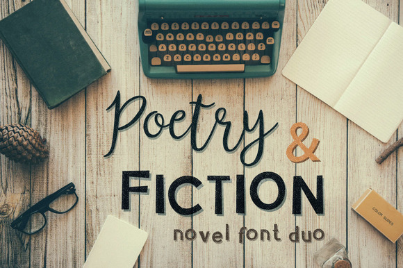 Poetry Fiction: A Script Handwritten Font for Storytellers