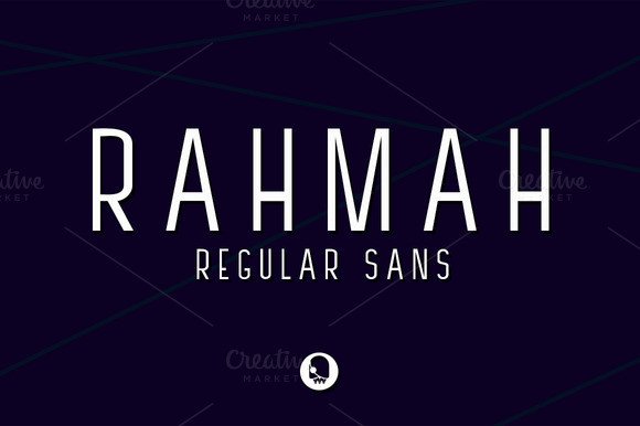 Rahmah Font: The Perfect Sans Serif for Modern Crafts