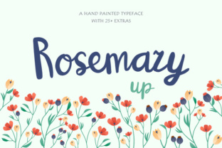 RosemaryUP: A Handwritten Script Font for Makers