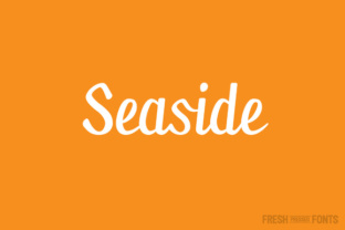 Seaside Font: The Perfect Script for Handmade Brands