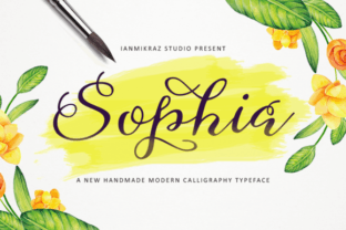 Sophia: A Loopy Script Font for Airy Handmade Designs