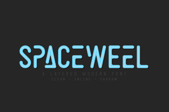 Space Weel Font for Modern Web Design