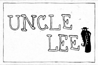 Uncle Lee Outline Font for Handmade Product Design