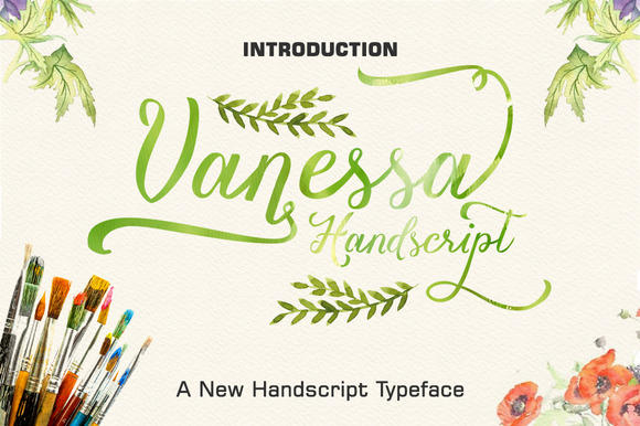 Vanessa Handscript: A Typeface for Elegant Editorial Design