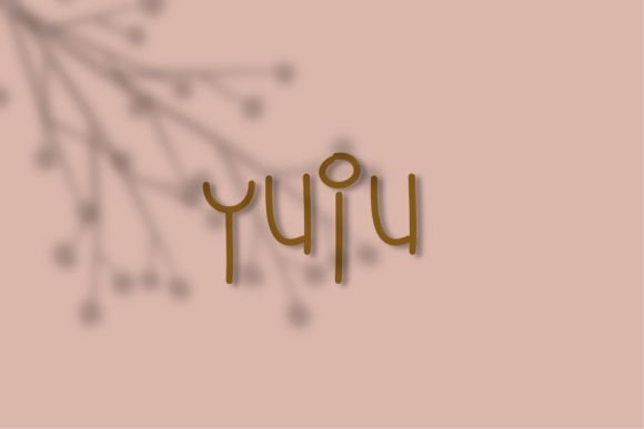 Yuju: A Strange Script Typeface for Bold Branding